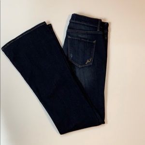 Express Jeans - NWT Express Dark Mia mid rise slim flare jeans Express Jeans - NWT Express Dark Mia mid rise slim flare jeans